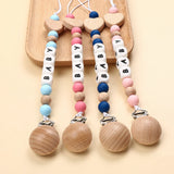 Personalized Name Baby Pacifier Clip