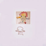 Custom Kids Drawing Keychain