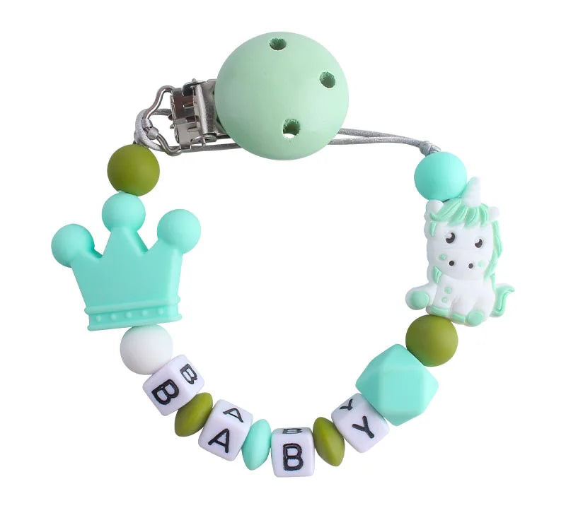 Personalized Name Pacifier Chain