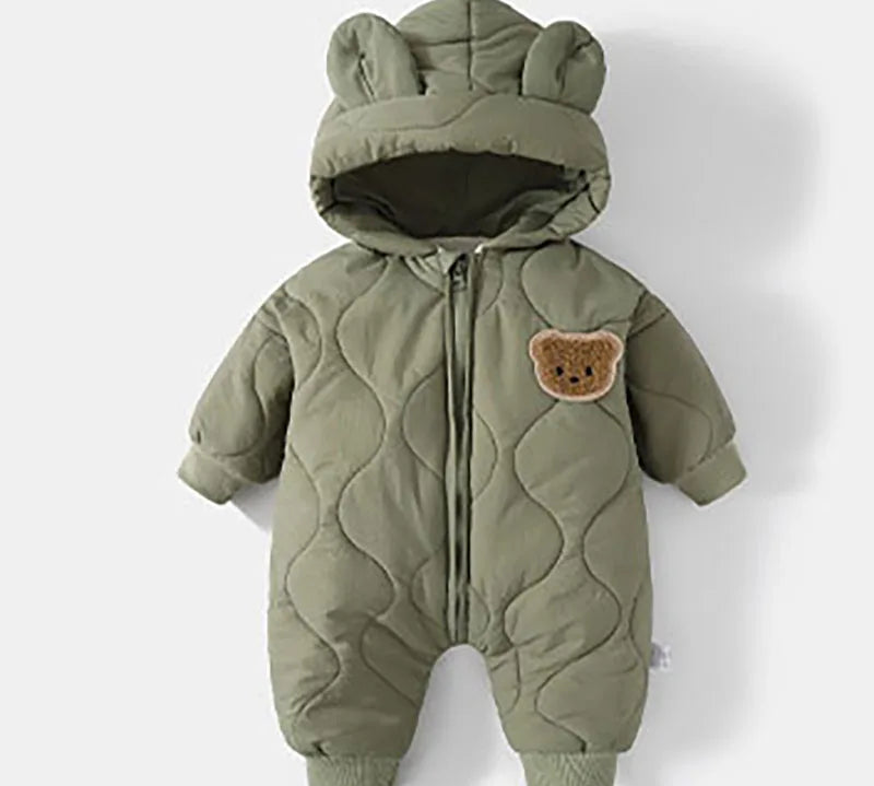 Winter Baby Bear Romper