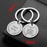 Personalized Love Keychain