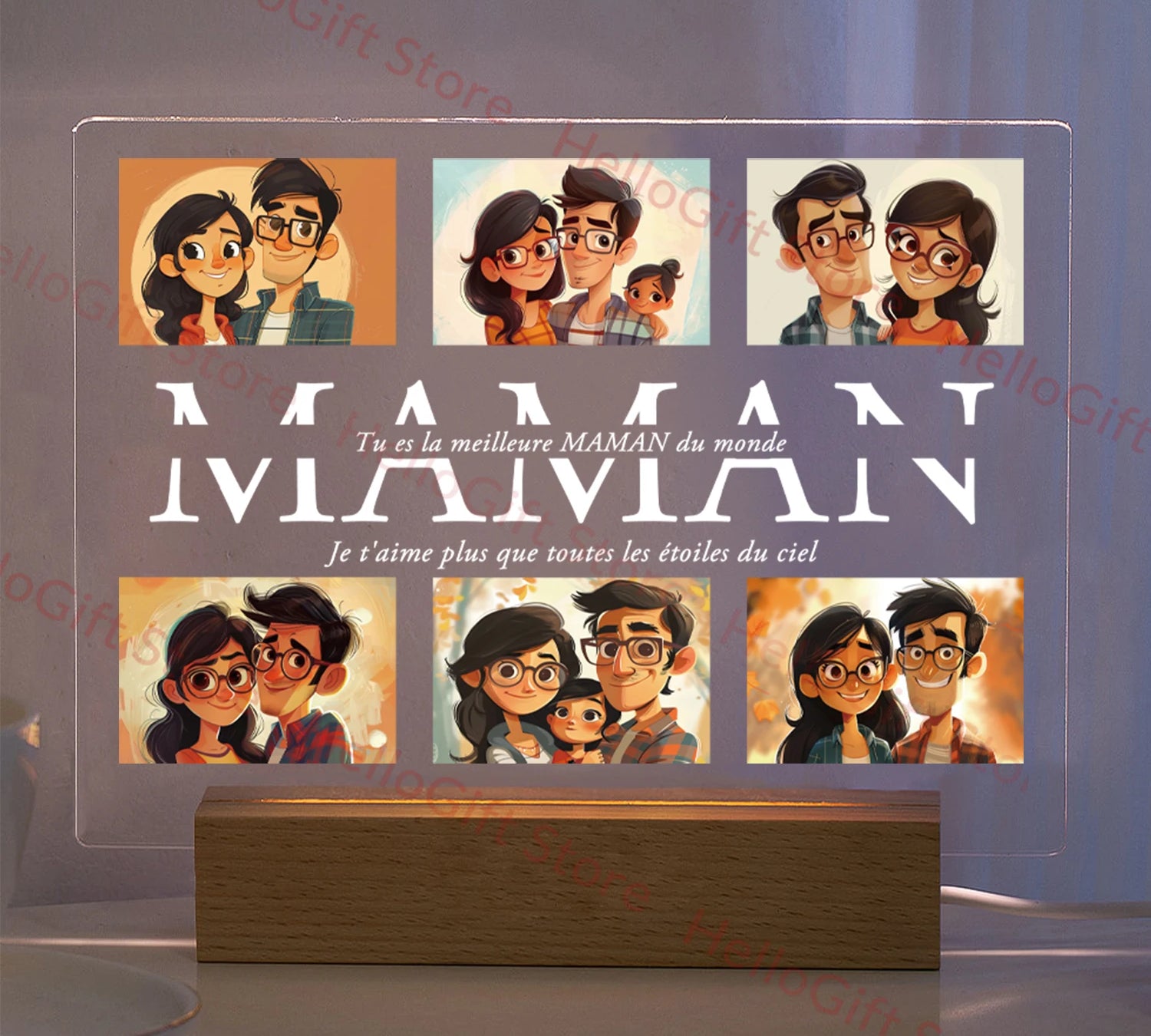 Custom 3D Acrylic Lamp