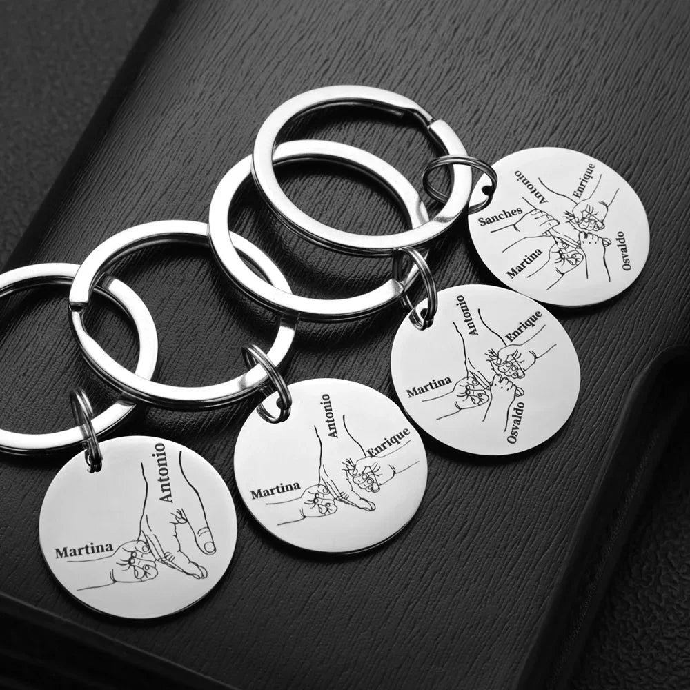 Personalized Love Keychain