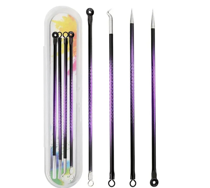 4PCS Acne Remover Tool Set