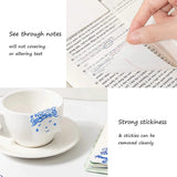 MOHAMM Transparent Sticky Notes