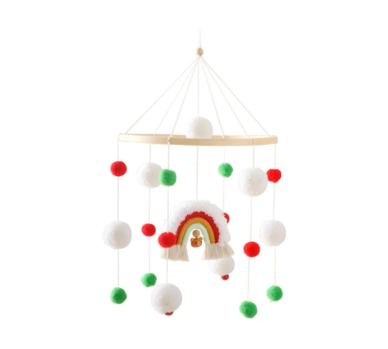 Wooden Crib Mobile Toy