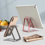 Adjustable phone holder stand for desk