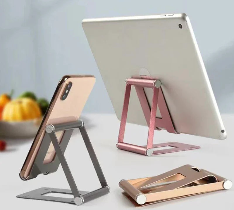 Adjustable phone holder stand for desk