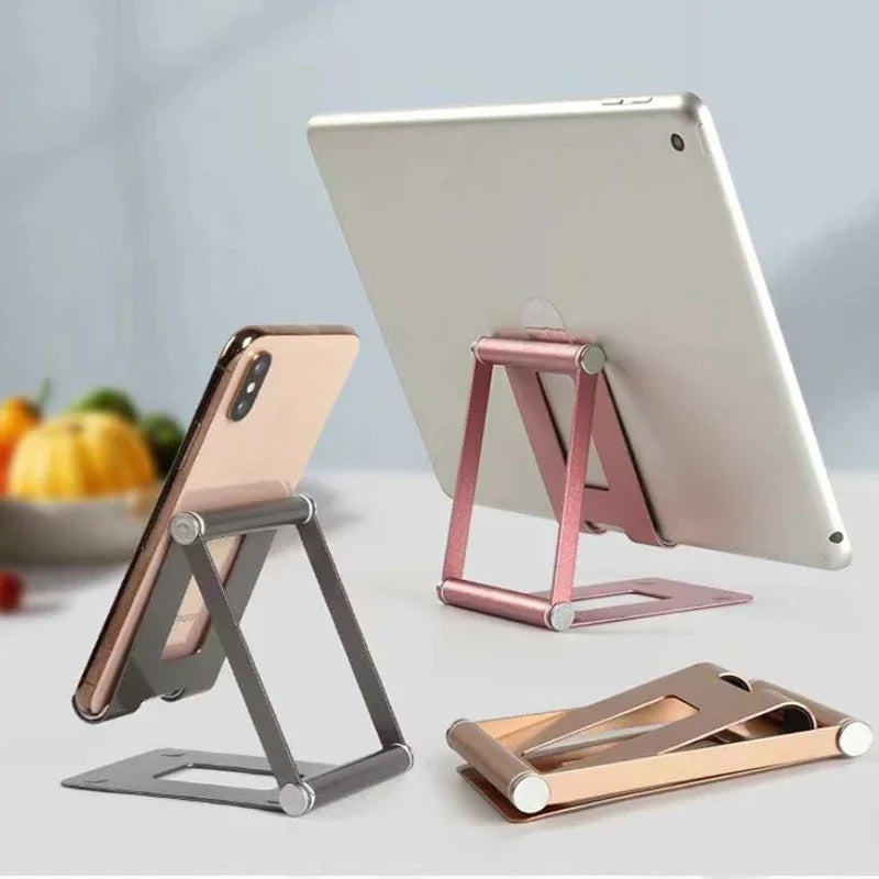 Adjustable phone holder stand for desk