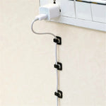 Multi-piece cable holders for home and office