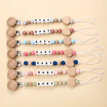 Unique personalized pacifier clip for babies