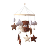Wooden Baby Rattle Mobile