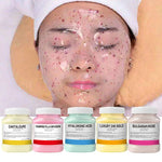 24K gold crystal jelly mask powder for radiant and hydrated skin