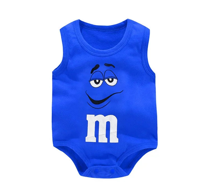 Newborn Letter Print Bodysuit