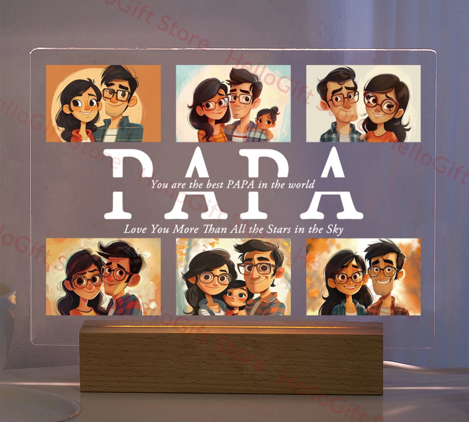 Custom 3D Acrylic Lamp