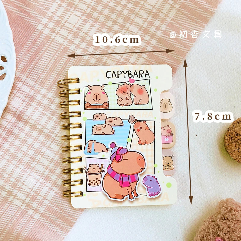 Kawaii Capybara Aesthetic Notepad