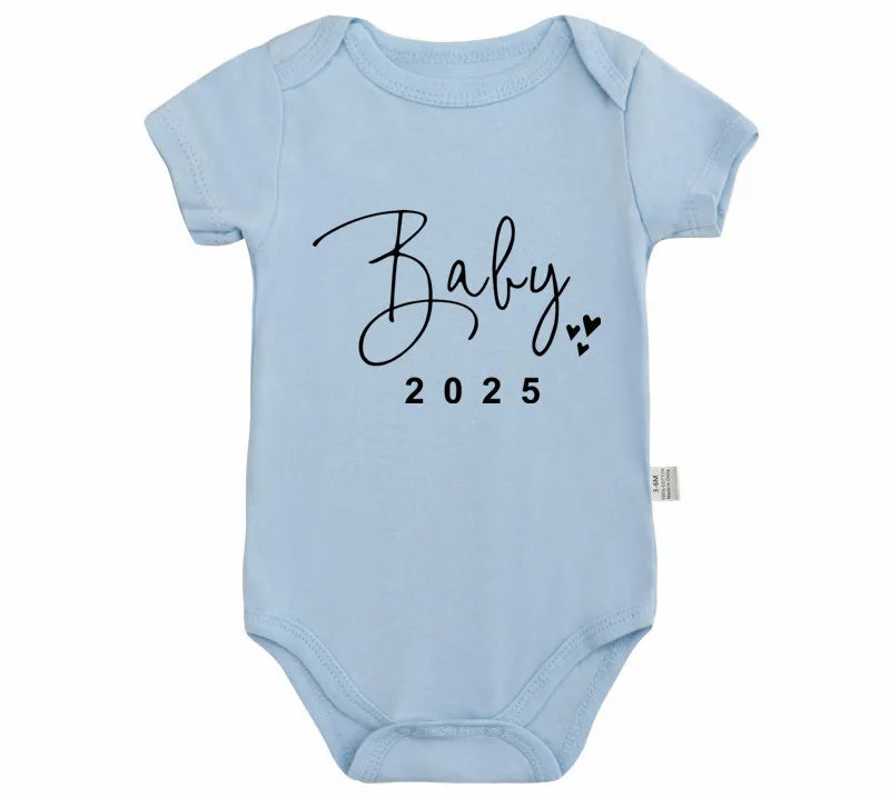Baby 2025 Pregnancy Announcement Bodysuit