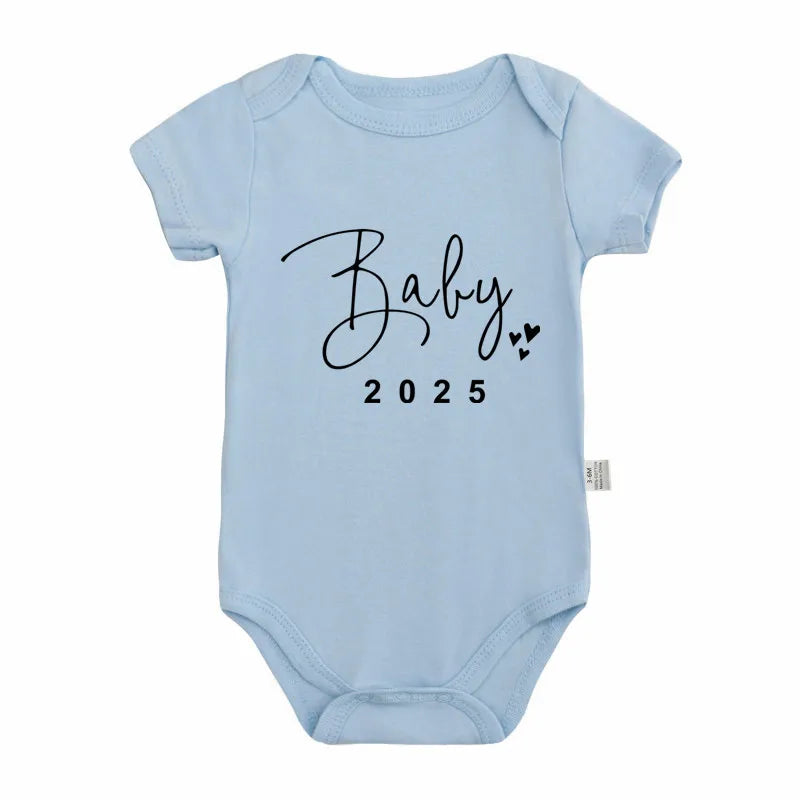 Baby 2025 Pregnancy Announcement Bodysuit