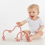 Wood & Silicone Baby Teether