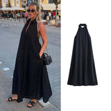 New Neck-Hanging Elegant  Summer Women's 2025 Dresses