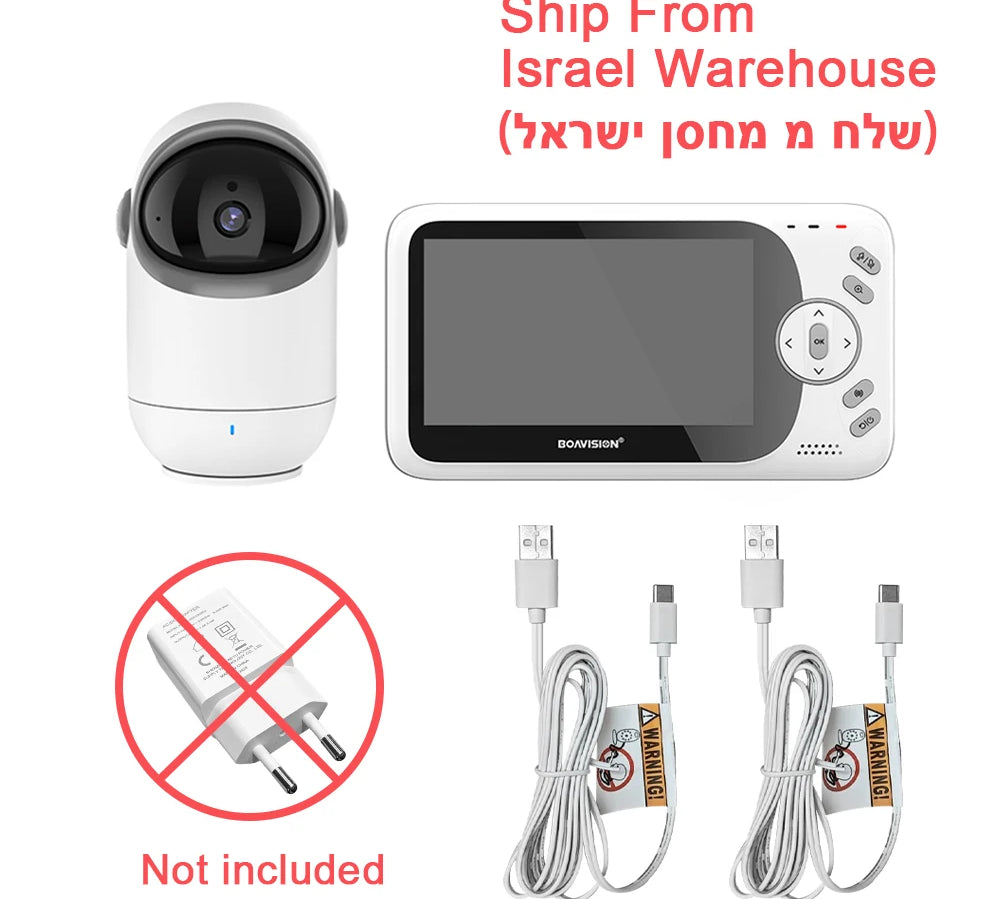 VB801 4.3" Video Baby Monitor
