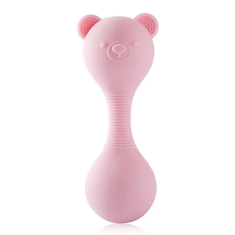 Silicone Bear Rattle Teether