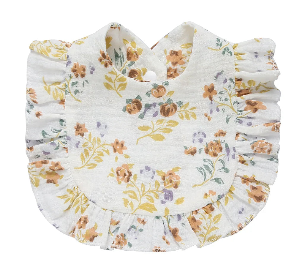 Newborn Floral Bibs