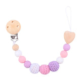 Crochet Baby Pacifier Clip