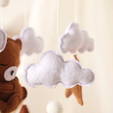 Wooden Baby Rattle Mobile