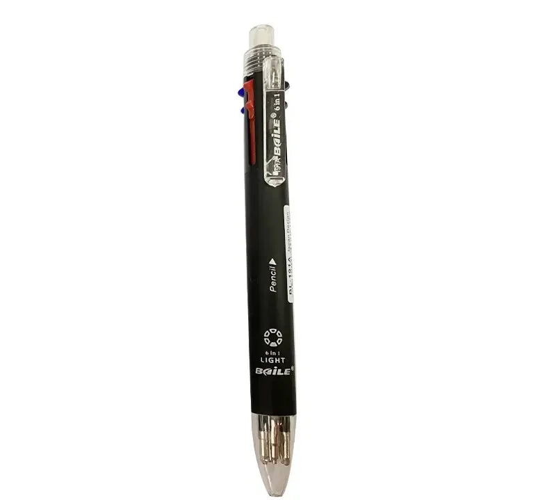 6-in-1 Multicolor Ballpoint Pen