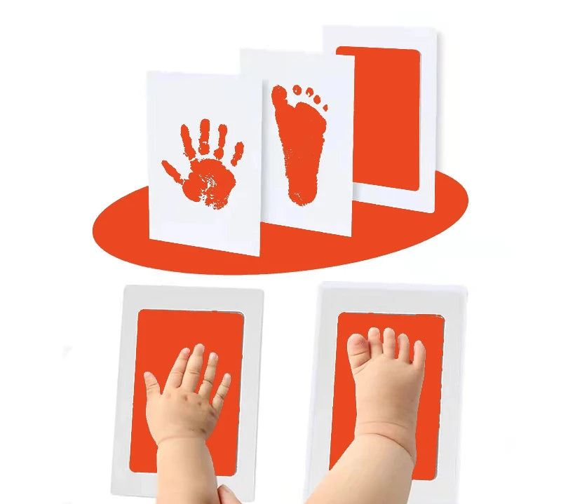 DIY Baby Handprint Kit Frame