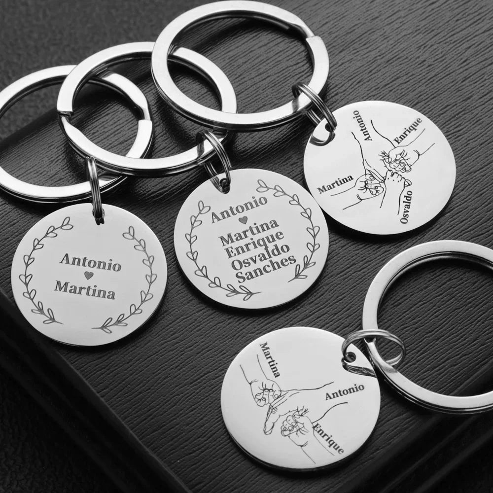Personalized Love Keychain