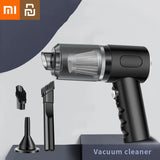 Cordless Xiaomi Youpin Car Vacuum with powerful suction.