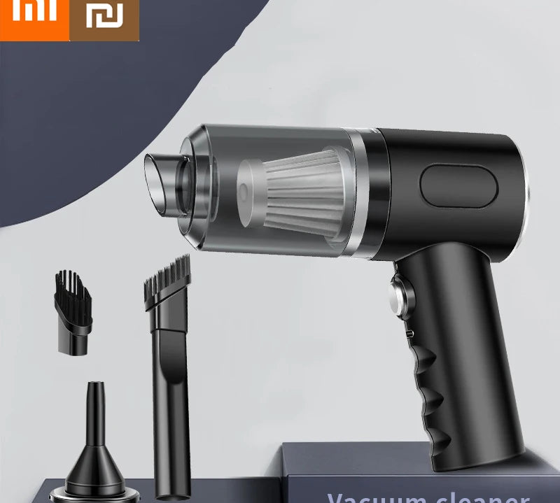 Cordless Xiaomi Youpin Car Vacuum with powerful suction.