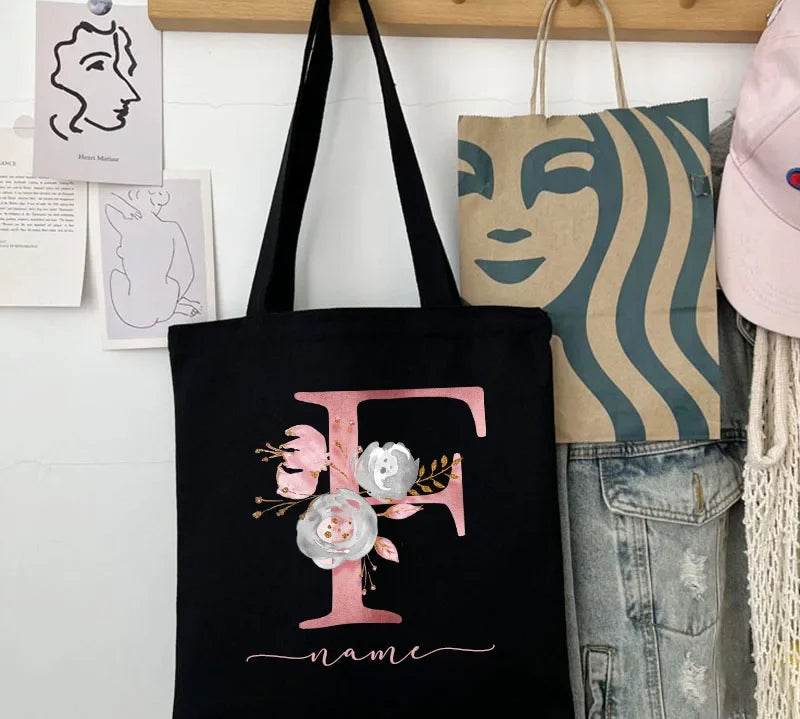 Personalized Canvas Tote Bag