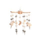 Wooden Baby Rattle Mobile
