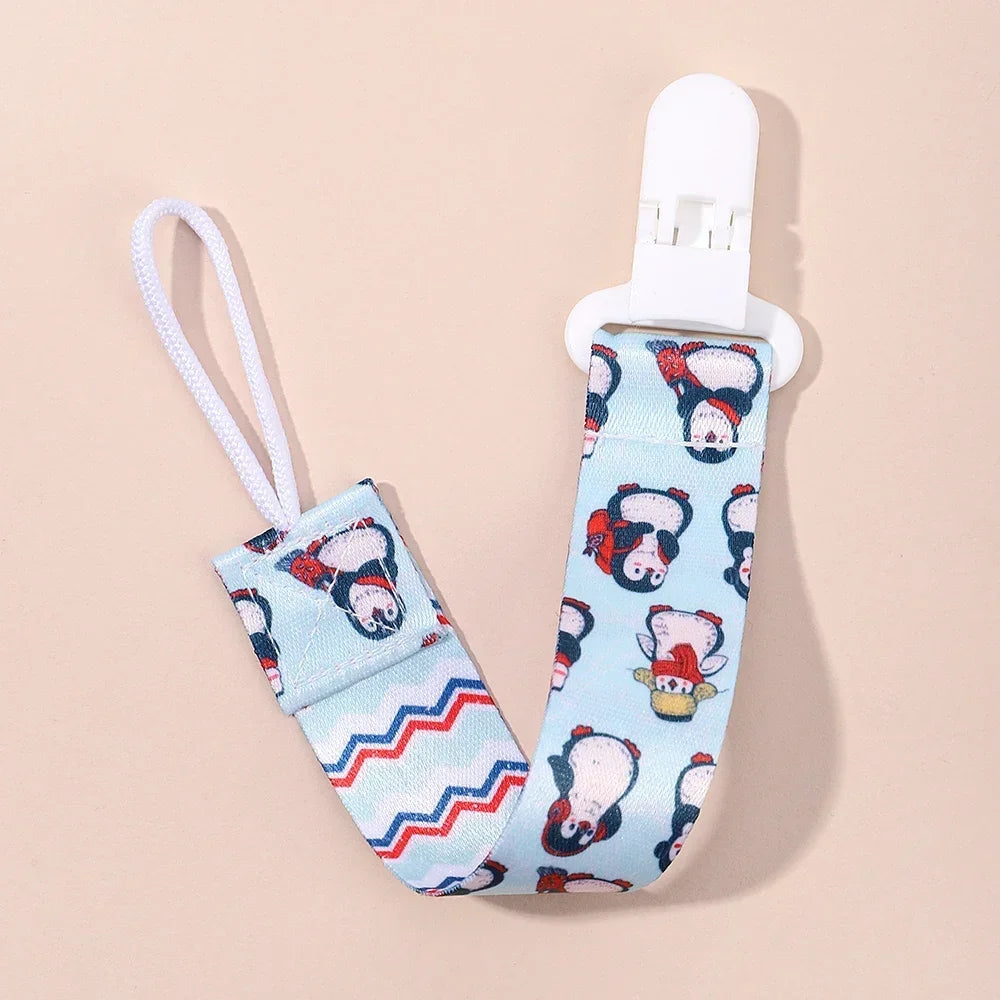 Cartoon Pacifier Clip Chain