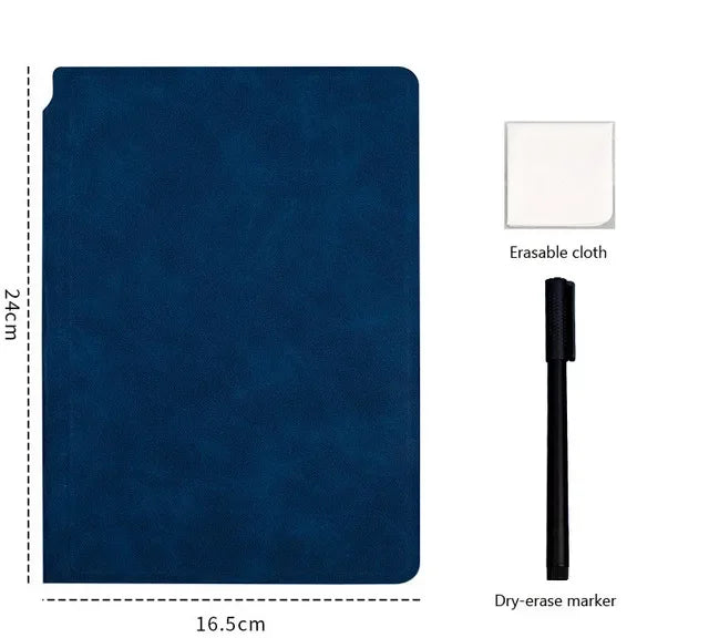 A5 Reusable Whiteboard Notebook