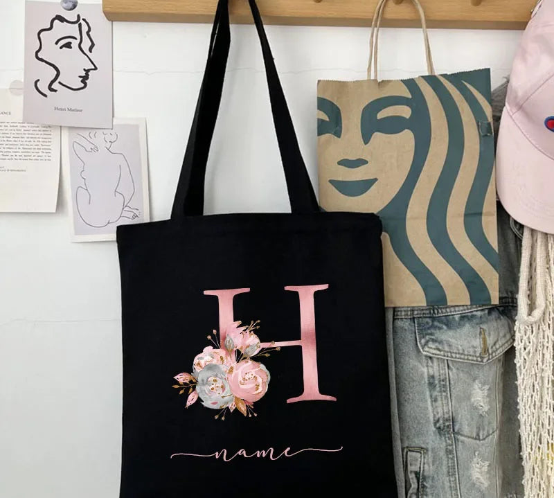 Personalized Canvas Tote Bag