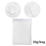 3D Baby Footprint Clay Kit