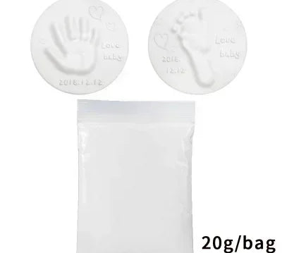 3D Baby Footprint Clay Kit