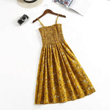 Summer Chiffon Camisole Sleeveless Dress 2025