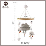 Wooden Baby Rattle Mobile