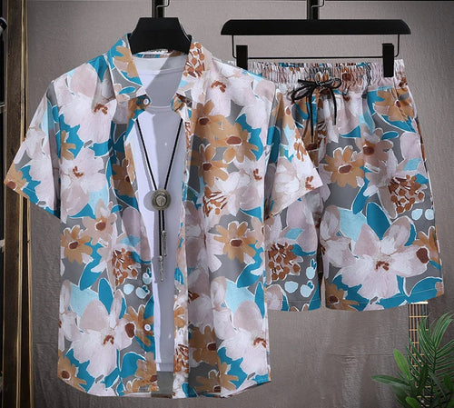 Men vacay Beach shorts Set