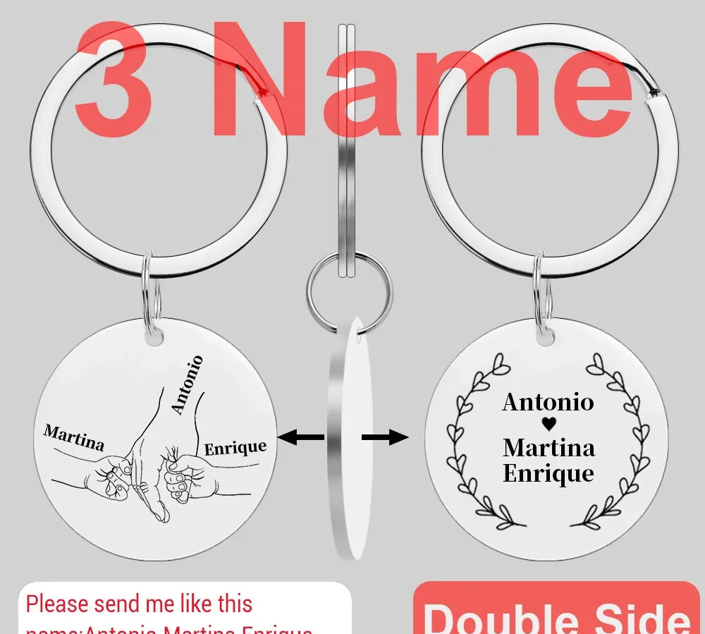 Personalized Love Keychain