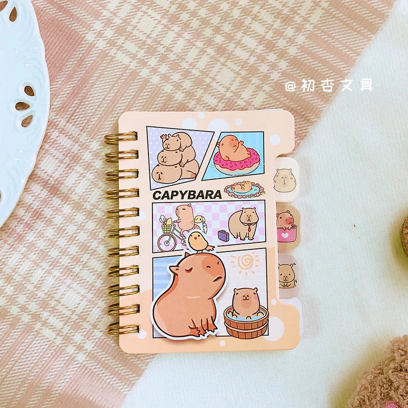 Kawaii Capybara Aesthetic Notepad