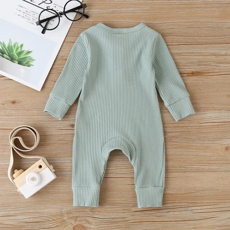 Autumn Cotton Baby Romper
