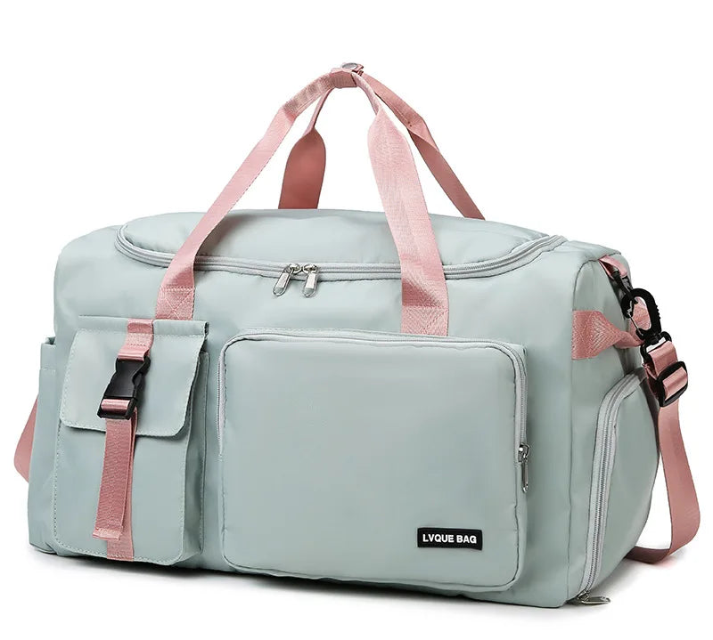 waterproof duffel bag with trolley sleeve