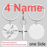 Personalized Love Keychain