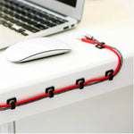 Cord clips for managing USB and charging cables